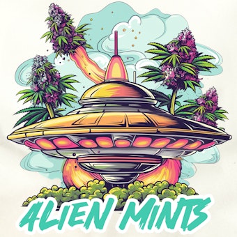 Alien Mints logo