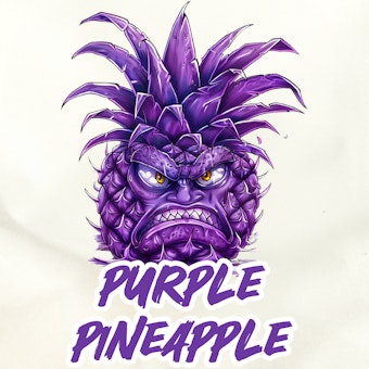 Purple Pineapple - M logo