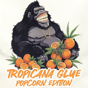 Tropicana Glue ( Popcorn ) logo