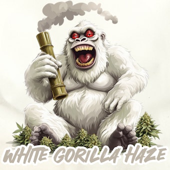 White Gorilla Haze logo