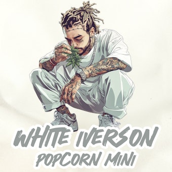 White Iverson ( Popcorn Mini ) logo
